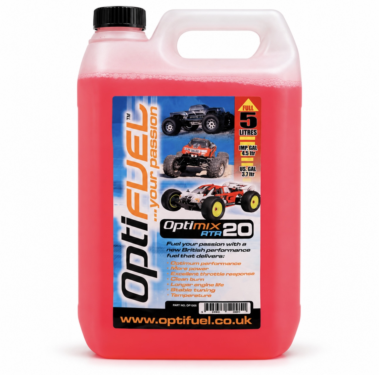 سوخت نیترو ماشین کنترلی برند Optifuel